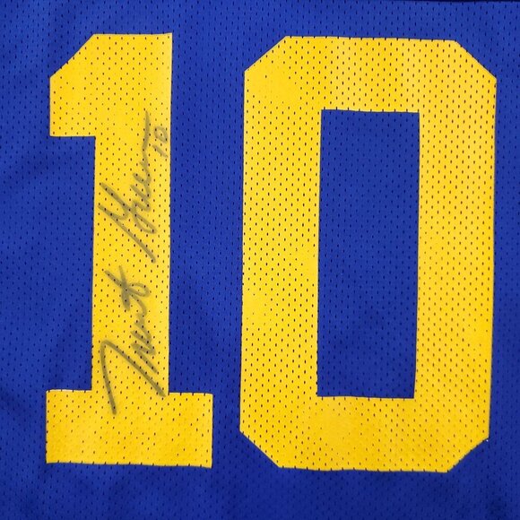Rams Vintage Jersey Signed Trent Green 10 Logo Athletic Super Bowl Season XL - Picture 3 of 13